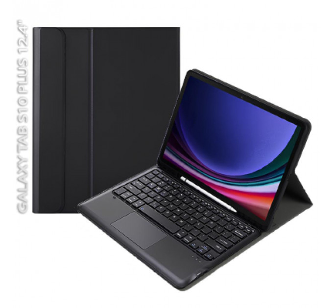 Чохол до планшета BeCover Keyboard+TouchPad Samsung Tab S10 Plus (SM-X820/SM-X826) 12.4" Black (712593)