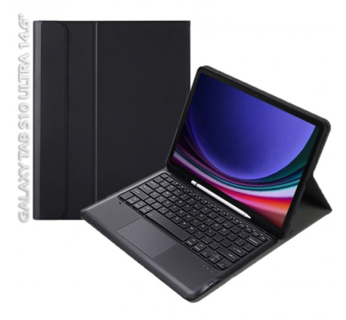 Чохол до планшета BeCover Keyboard+TouchPad Samsung Tab S10 Ultra (SM-X920/SM-X926) 14.6" Black (712594)