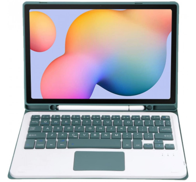 Чохол до планшета BeCover Keyboard+TouchPad Samsung Tab S6 Lite 10.4 P610/P613/P615/P619 Dark Green (712363)