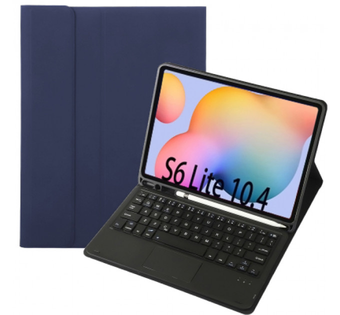 Чохол до планшета BeCover Keyboard+TouchPad Samsung Tab S6 Lite 10.4 P610/P613/P615/P619 Deep Blue (712362)
