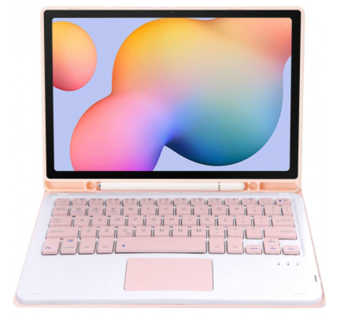 Чохол до планшета BeCover Keyboard+TouchPad Samsung Tab S6 Lite 10.4 P610/P613/P615/P619 Pink (712365)