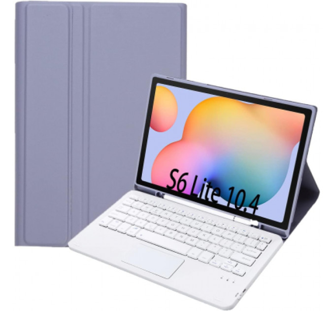 Чохол до планшета BeCover Keyboard+TouchPad Samsung Tab S6 Lite 10.4 P610/P613/P615/P619 Purple (712366)