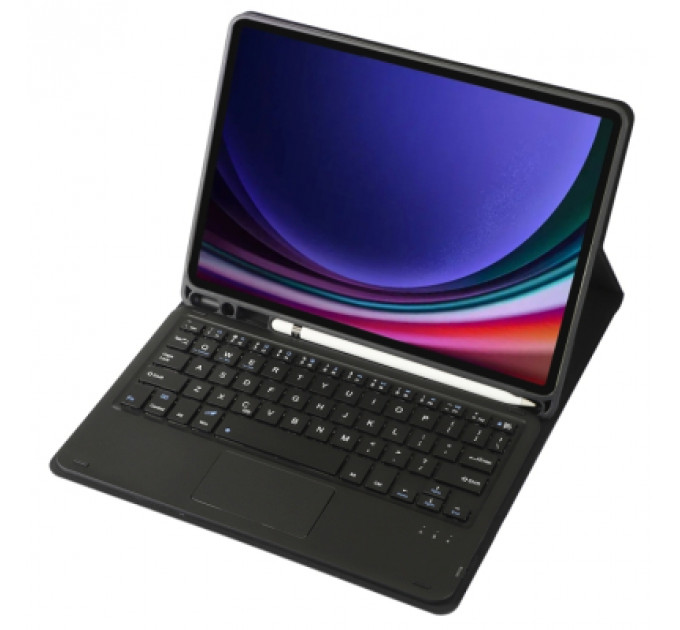 Чохол до планшета BeCover Keyboard+TouchPad Samsung Tab S9 (SM-X710/SM-X716)/S9 FE (SM-X510/SM-X516B) 11.0" Black (712417)