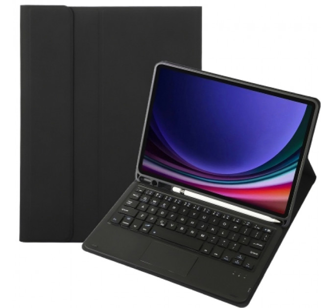 Чохол до планшета BeCover Keyboard+TouchPad Samsung Tab S9 (SM-X710/SM-X716)/S9 FE (SM-X510/SM-X516B) 11.0" Black (712417)