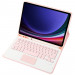 Чохол до планшета BeCover Keyboard+TouchPad Samsung Tab S9 (SM-X710/SM-X716)/S9 FE (SM-X510/SM-X516B) 11.0" Pink (712421)