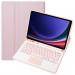 Чохол до планшета BeCover Keyboard+TouchPad Samsung Tab S9 (SM-X710/SM-X716)/S9 FE (SM-X510/SM-X516B) 11.0" Pink (712421)