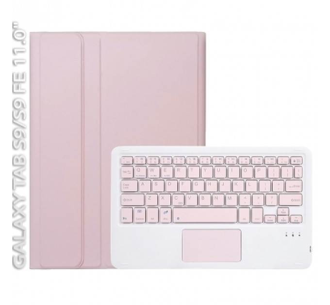 Чохол до планшета BeCover Keyboard+TouchPad Samsung Tab S9 (SM-X710/SM-X716)/S9 FE (SM-X510/SM-X516B) 11.0" Pink (712421)