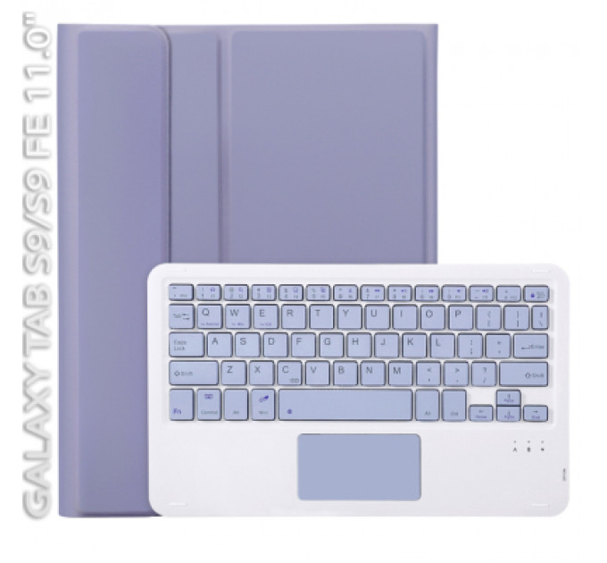 Чохол до планшета BeCover Keyboard+TouchPad Samsung Tab S9 (SM-X710/SM-X716)/S9 FE (SM-X510/SM-X516B) 11.0" Purple (712422)