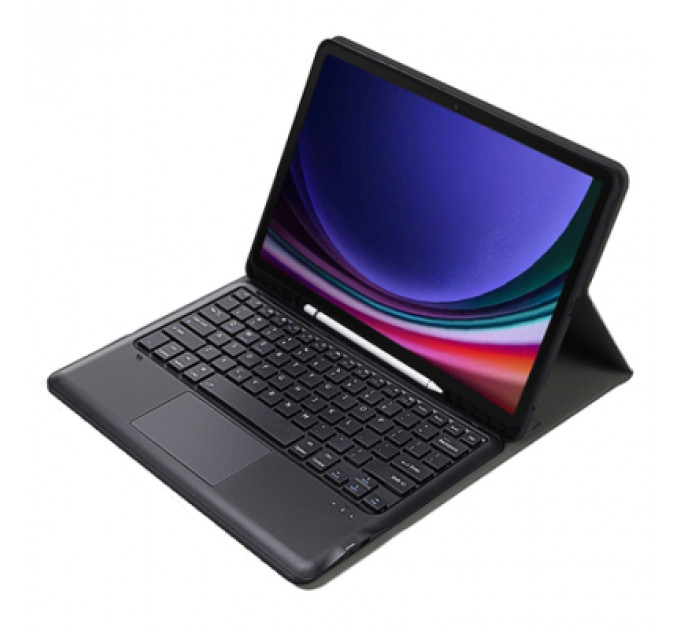 Чохол до планшета BeCover Keyboard+TouchPad Samsung Tab S9 Plus (SM-X810/SM-X816)/S9 FE Plus (SM-X610/SM-X616) 12.4" Black (712368)