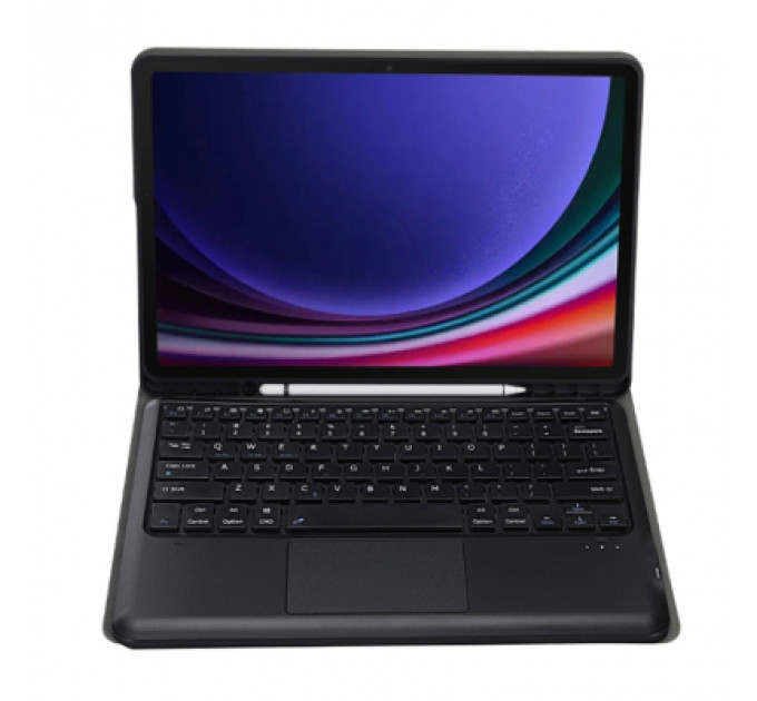 Чохол до планшета BeCover Keyboard+TouchPad Samsung Tab S9 Plus (SM-X810/SM-X816)/S9 FE Plus (SM-X610/SM-X616) 12.4" Black (712368)