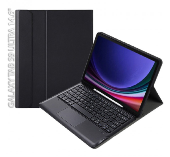 Чохол до планшета BeCover Keyboard+TouchPad Samsung Tab S9 Ultra 5G (SM-X910/SM-X916B) 14.6" Black (712367)