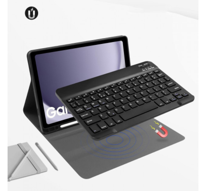 Чохол до планшета BeCover Keyboard Samsung Tab A9 SM-X115 8.7" Black (712355)