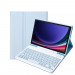 Чохол до планшета BeCover Keyboard Samsung Tab A9 SM-X115 8.7" Light Blue (712358)