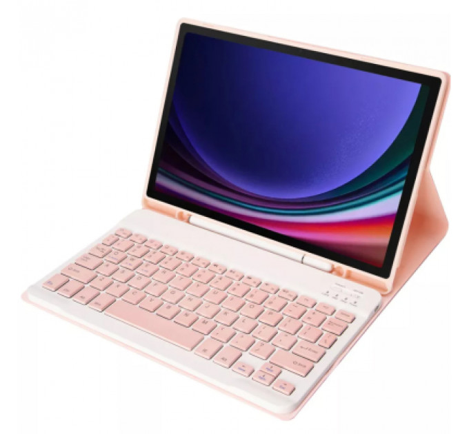 Чохол до планшета BeCover Keyboard Samsung Tab A9 SM-X115 8.7" Pink (712359)