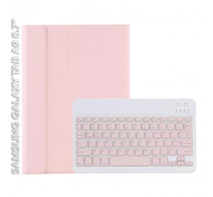 Чохол до планшета BeCover Keyboard Samsung Tab A9 SM-X115 8.7" Pink (712359)
