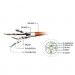 Cablexpert Патч-корд 20м S/FTP Cat 6A CU LSZH grey Cablexpert (PP6A-LSZHCU-20M)