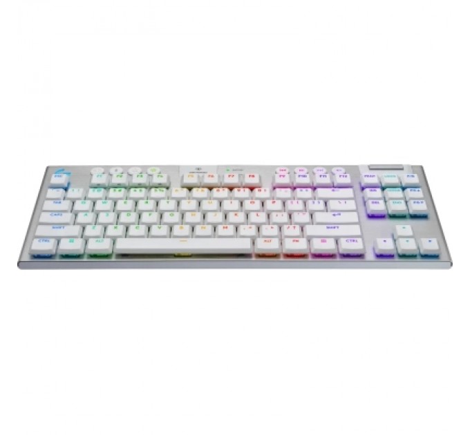 Logitech Клавіатура Logitech G915 TKL X Lightspeed Switch-Tactile Wireless/Bluetooth/USB UA White (920-012737)