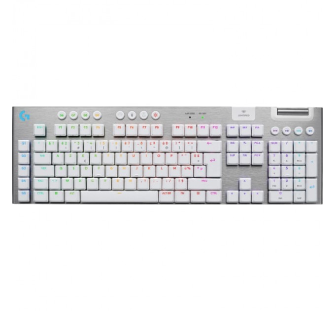 Клавіатура Logitech G915 X Lightspeed Switch-Tactile Wireless/Bluetooth/USB UA White (920-012690)