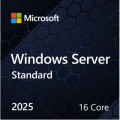 ПЗ для сервера Microsoft Windows Server 2025 Standard 16 Core англ, ОЕМ на DVD носії (EP2-25187)