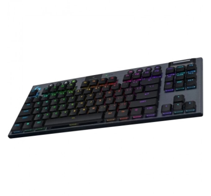 Клавіатура Logitech G915 TKL X Lightspeed Switch-Linear Wireless/Bluetooth/USB UA Black (920-012747)