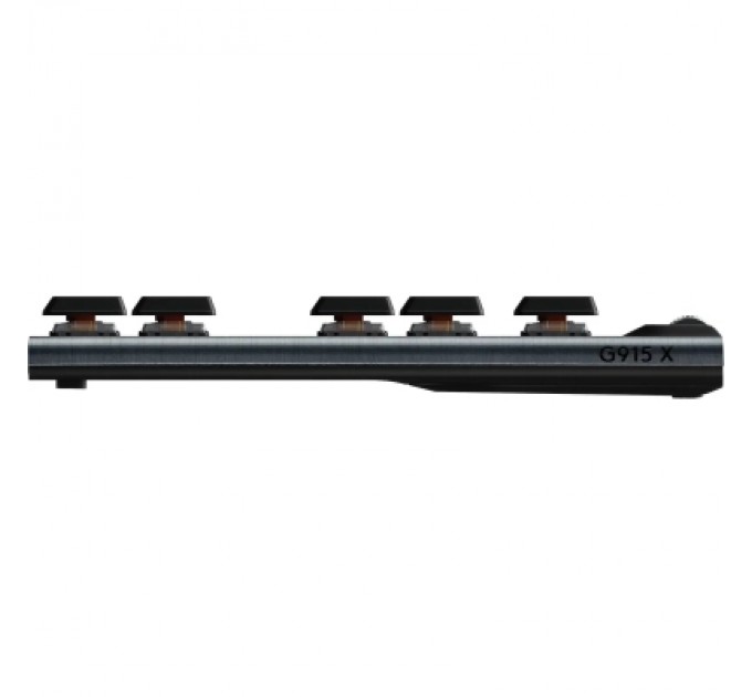 Клавіатура Logitech G915 TKL X Lightspeed Switch-Linear Wireless/Bluetooth/USB UA Black (920-012747)