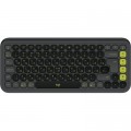 Клавіатура Logitech POP Icon Keys Bluetooth UA Graphite (920-013157)