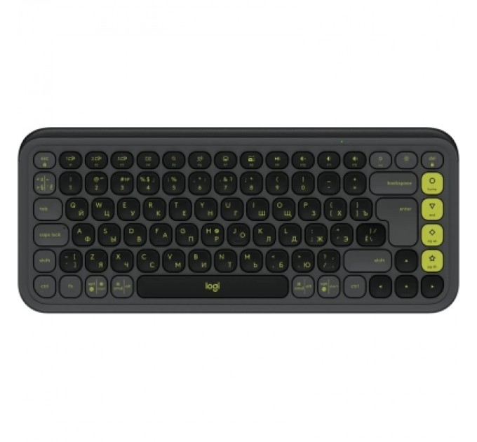 Клавіатура Logitech POP Icon Keys Bluetooth UA Graphite (920-013157)