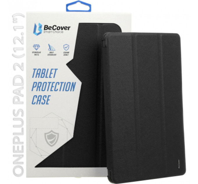 Чохол до планшета BeCover Smart Case OnePlus Pad 2 (12.1") Black (712546)