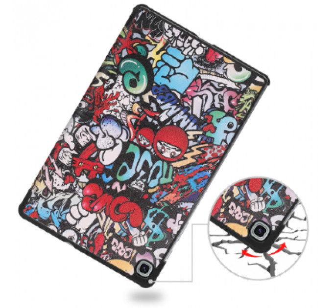 Чохол до планшета BeCover Flexible TPU Mate Samsung Tab S6 Lite (2024) 10.4" P620/P625/P627 Graffiti (712519)