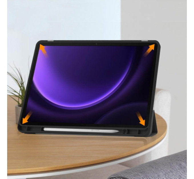 Чохол до планшета BeCover Flexible TPU Mate Samsung Tab S9 (SM-X710/SM-X716)/S9 FE (SM-X510/SM-X516B) 11.0" Black (712527)