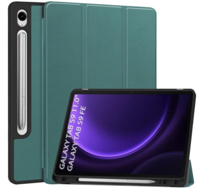 Чохол до планшета BeCover Flexible TPU Mate Samsung Tab S9 (SM-X710/SM-X716)/S9 FE (SM-X510/SM-X516B) 11.0" Dark Green (712529)