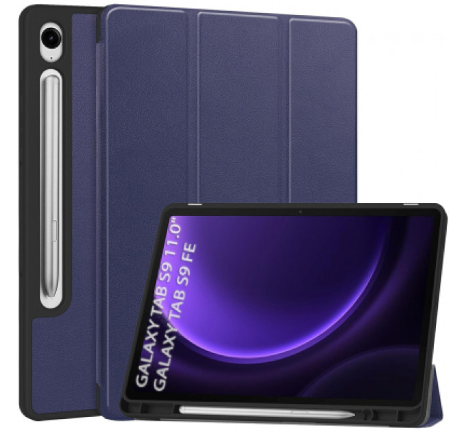 Чохол до планшета BeCover Flexible TPU Mate Samsung Tab S9 (SM-X710/SM-X716)/S9 FE (SM-X510/SM-X516B) 11.0" Deep Blue (712528)