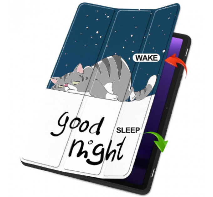 Чохол до планшета BeCover Flexible TPU Mate Samsung Tab S9 (SM-X710/SM-X716)/S9 FE (SM-X510/SM-X516B) 11.0" Good Night (712535)