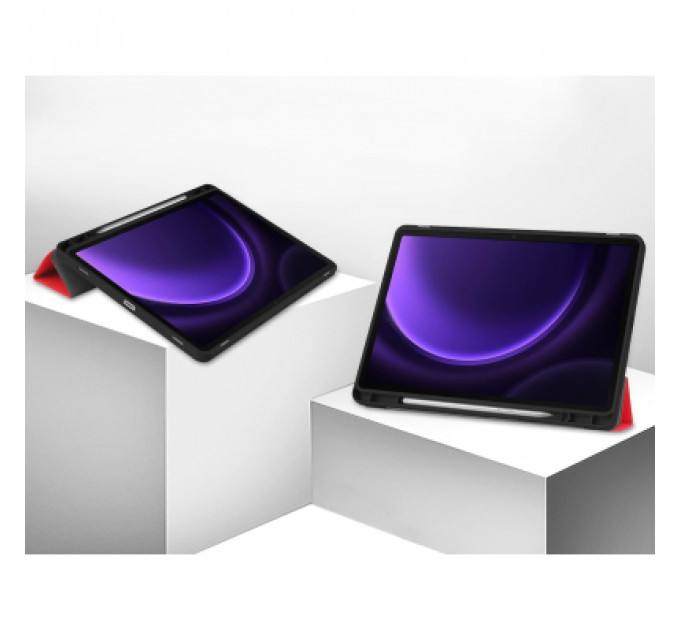 Чохол до планшета BeCover Flexible TPU Mate Samsung Tab S9 (SM-X710/SM-X716)/S9 FE (SM-X510/SM-X516B) 11.0" Red (712531)