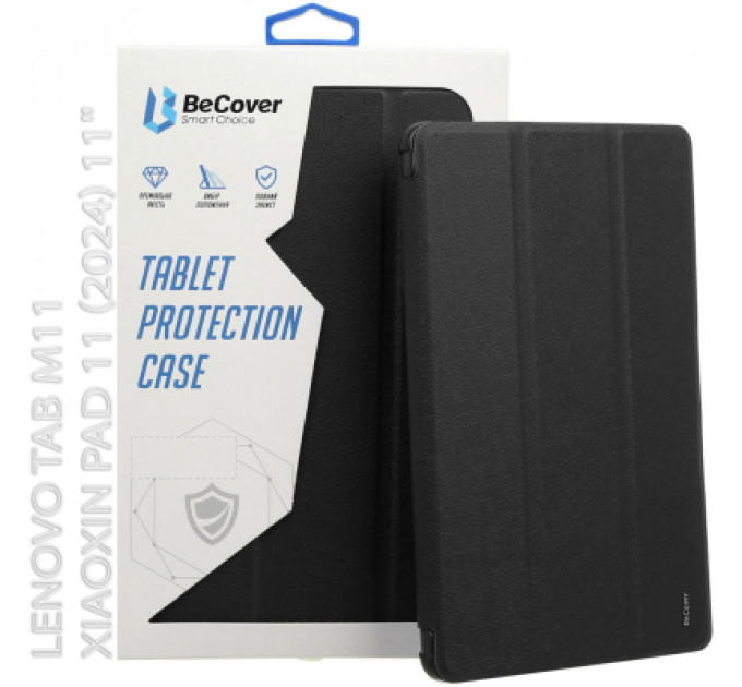 Чохол до планшета BeCover Soft Edge Lenovo Tab M11 (2024) TB-TB330FU/Xiaoxin Pad 11 (2024) 11" Black (712538)