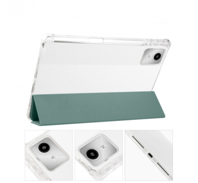 Чохол до планшета BeCover Soft Edge Lenovo Tab M11 (2024) TB-TB330FU/Xiaoxin Pad 11 (2024) 11" Dark Green (712540)