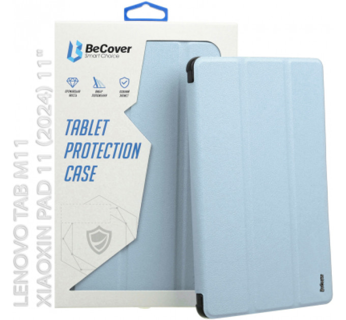 Чохол до планшета BeCover Soft Edge Lenovo Tab M11 (2024) TB-TB330FU/Xiaoxin Pad 11 (2024) 11" Light Blue (712542)