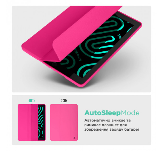 Чохол до планшета Armorstandart Smart Fold Pen Xiaomi Redmi Pad Pro / Poco Pad Rose Red (ARM81436)