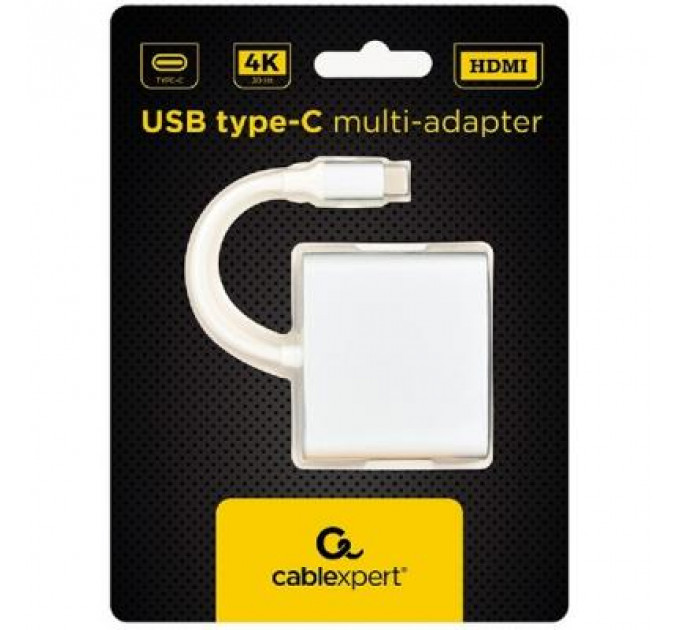 Перехідник USB Type-C to HDMI Cablexpert (A-CM-HDMIF-02-SV)