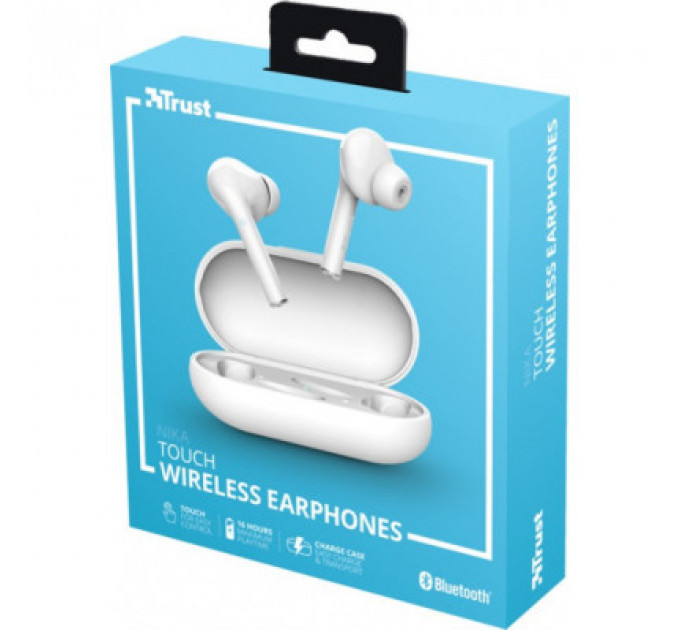 Навушники Trust Nika Touch True Wireless White (23705)