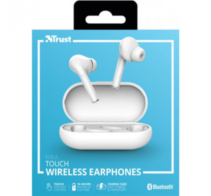 Навушники Trust Nika Touch True Wireless White (23705)