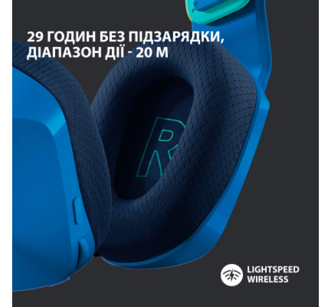 Навушники Logitech G733 Lightspeed Wireless RGB Gaming Headset Blue (981-000943)