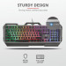 Клавіатура Trust GXT 856 Torac Illuminated Black (23577)