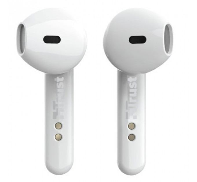 Навушники Trust Primo Touch True Wireless Mic White (23783)