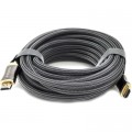VEGGIEG Кабель мультимедійний HDMI to HDMI 12.0m v2,0, OD-8.0mm 2K * 4K VEGGIEG (YT-HDMI(M)/(M)HX-12)
