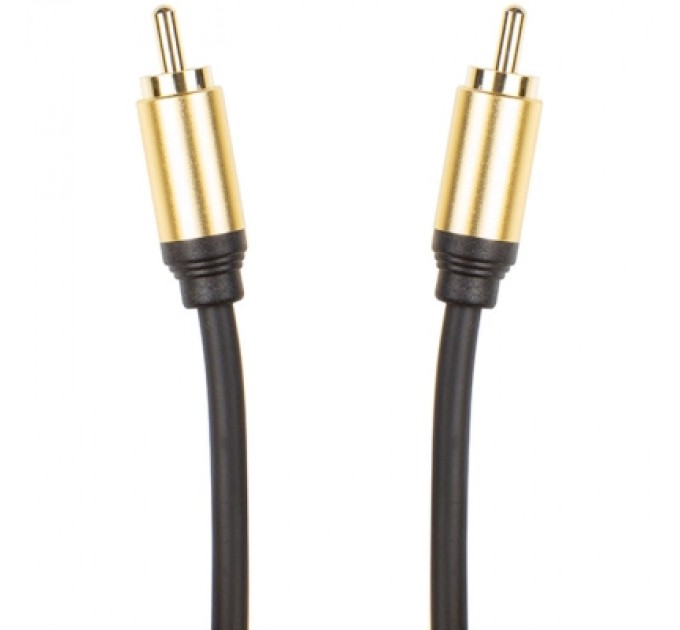 PowerPlant Кабель мультимедійний RCA to RCA 1.0m 26AWG PowerPlant (CA911752)