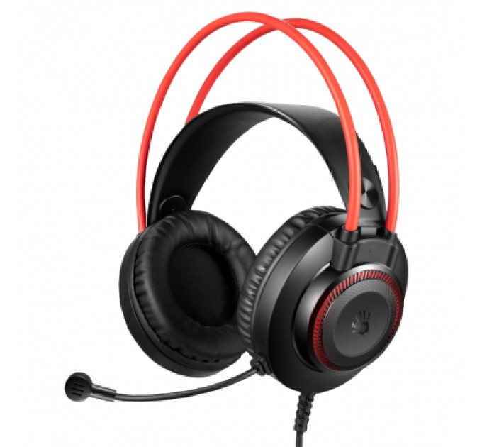 Навушники A4Tech Bloody G200 Black+Red