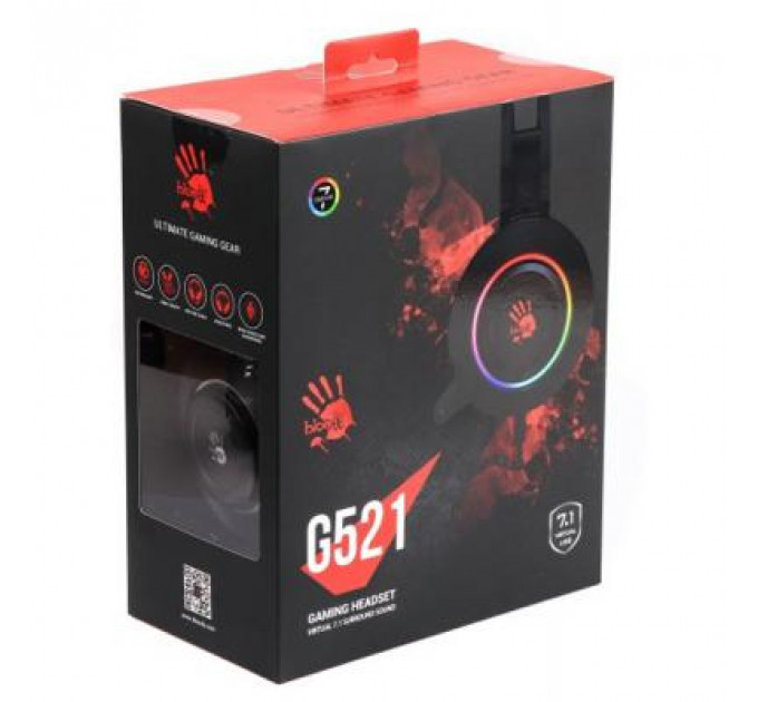 Навушники A4Tech Bloody G521 Black