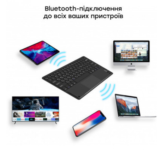 Клавіатура AirOn Easy Tap для Smart TV та планшета (4822352781088)