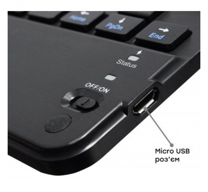 Клавіатура AirOn Easy Tap для Smart TV та планшета (4822352781088)